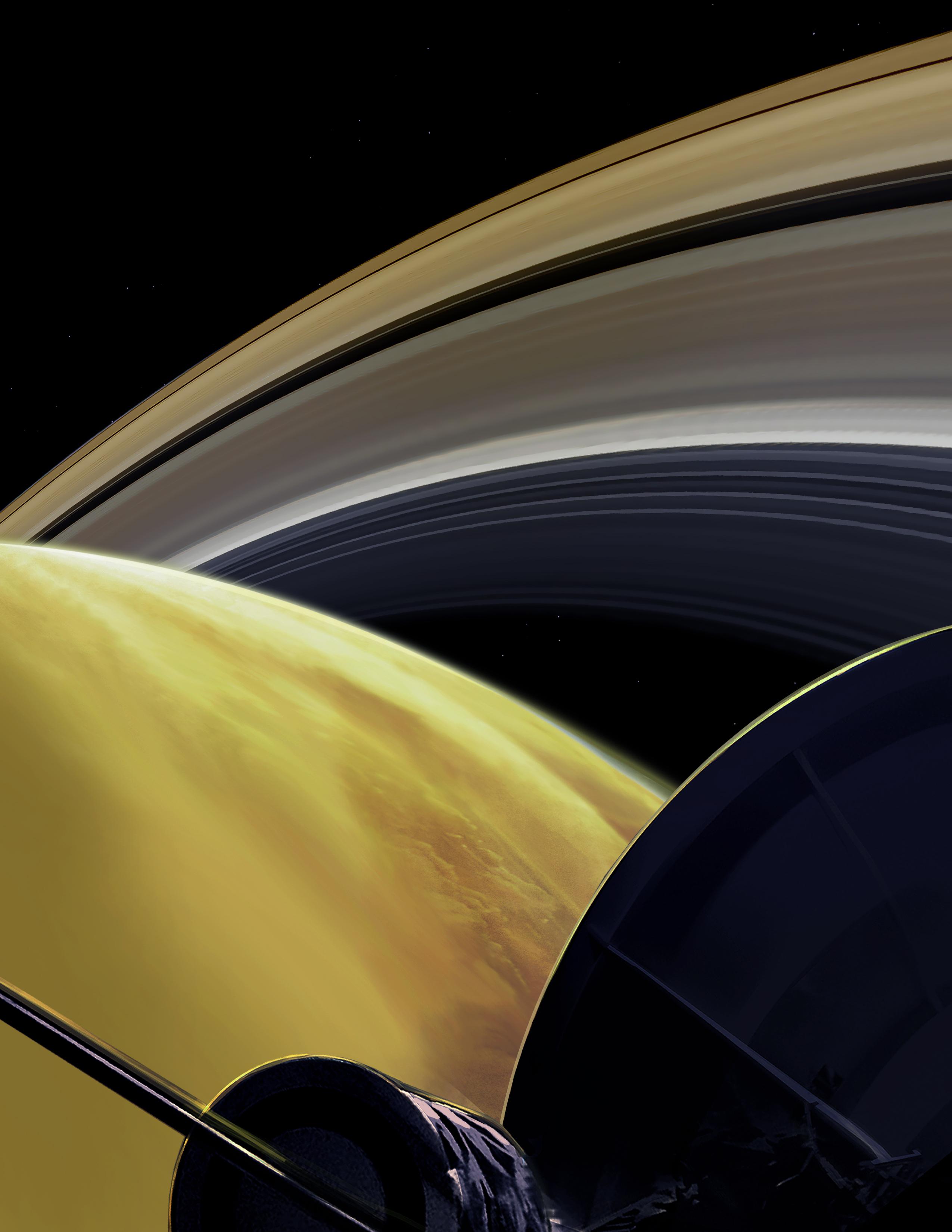 Saturn Cassini mission